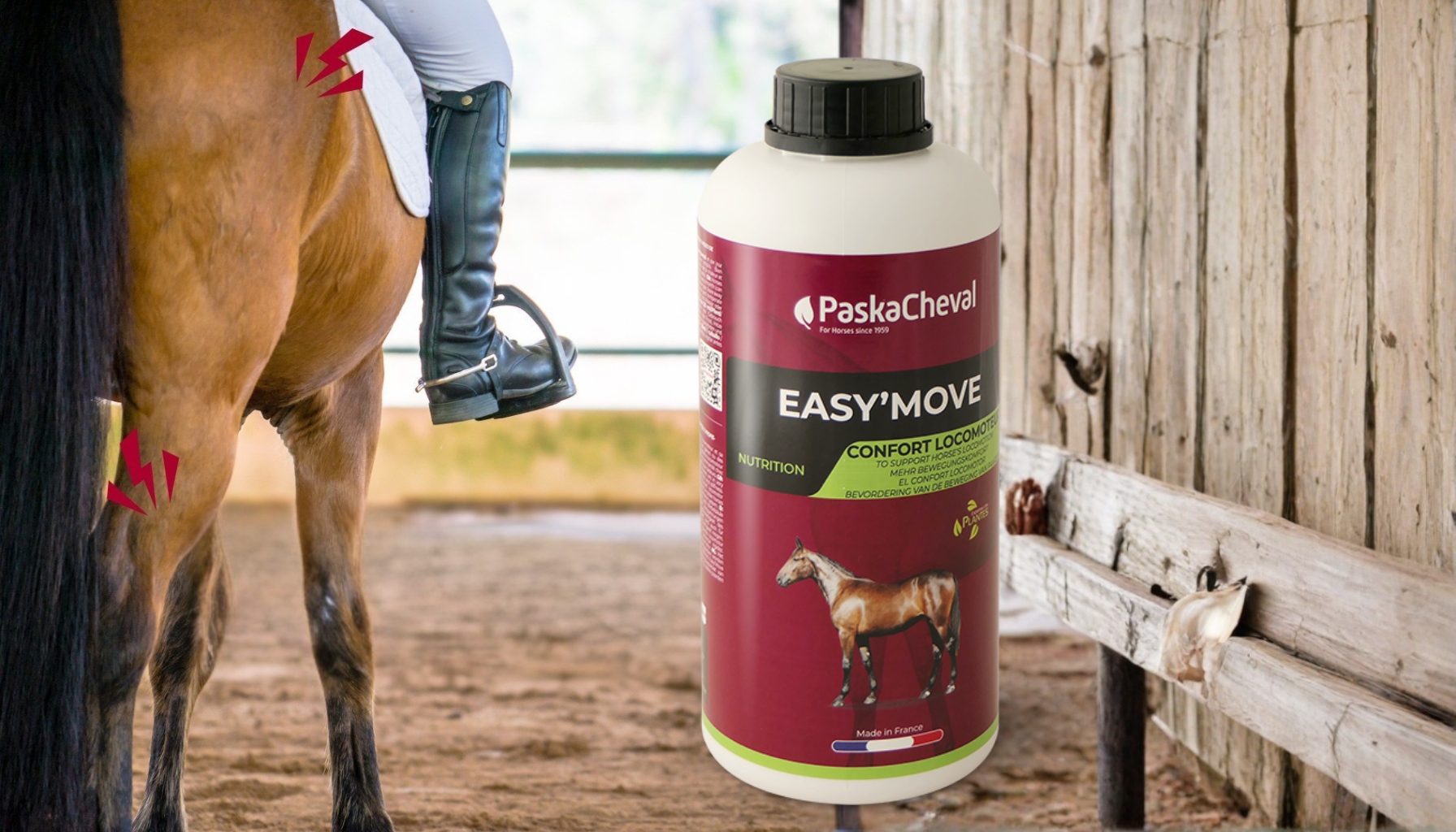 soepele spieren en gewrichten paard