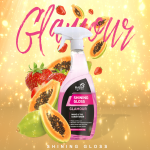 Staart en manenspray. Shining Gloss Glamour